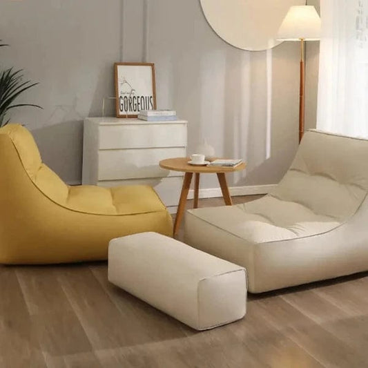 Canapé Fauteuil Pouf avec Repose-Pied