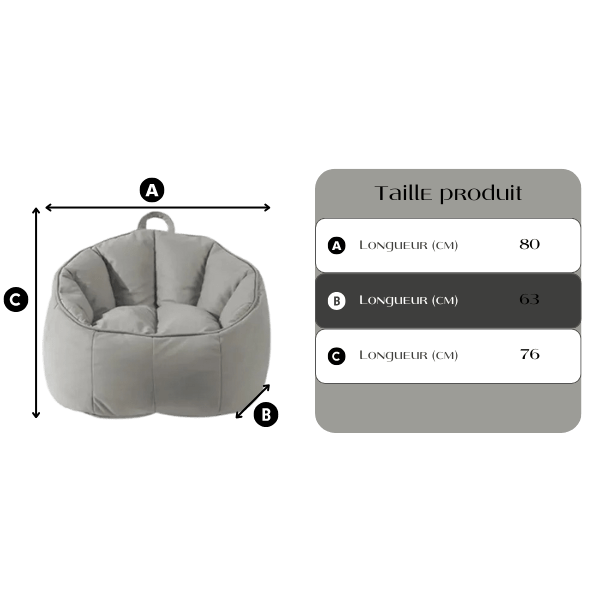 Fauteuil Pouf Chambre Ado