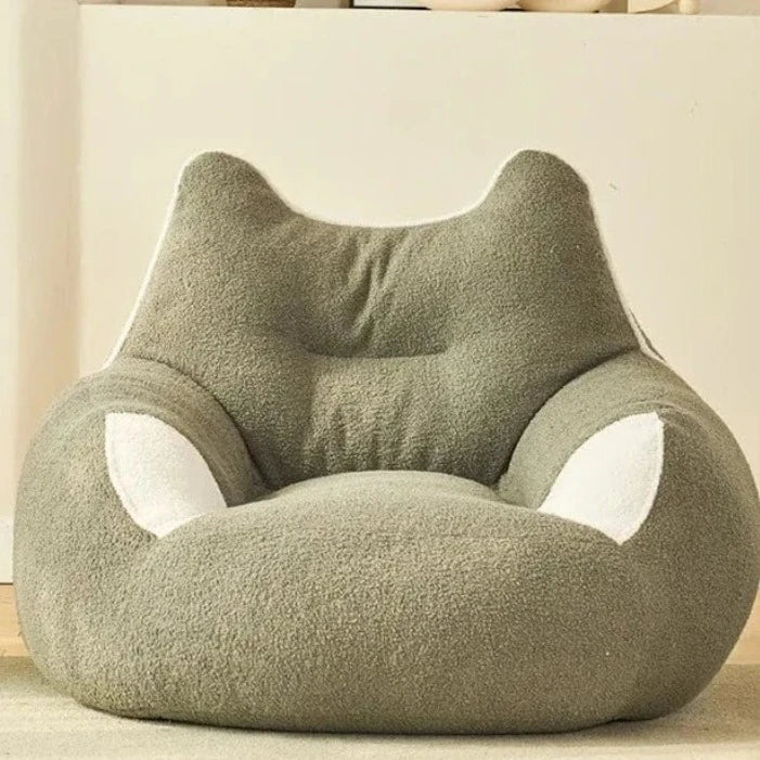 Fauteuil Pouf Enfant Velours