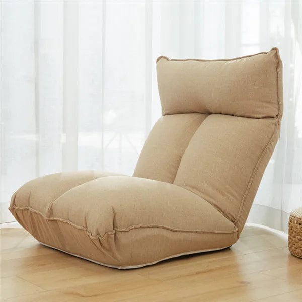 Fauteuil Pouf Lounge Kaki