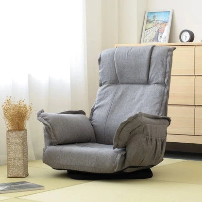 Fauteuil Pouf tissu