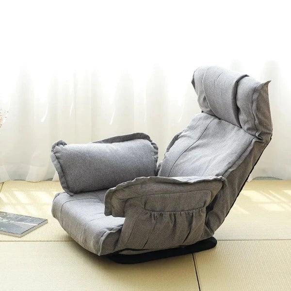 Fauteuil Pouf tissu