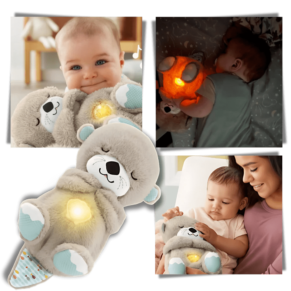 LumiLoutre – La peluche anti-stress des grands et petits