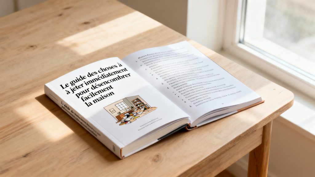 Le guide des choses à jeter immédiatement pour désencombrer facilement la maison. 