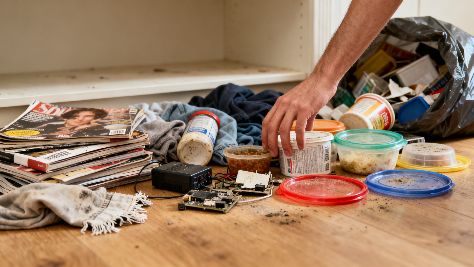 Le guide des choses à jeter immédiatement pour désencombrer facilement la maison.