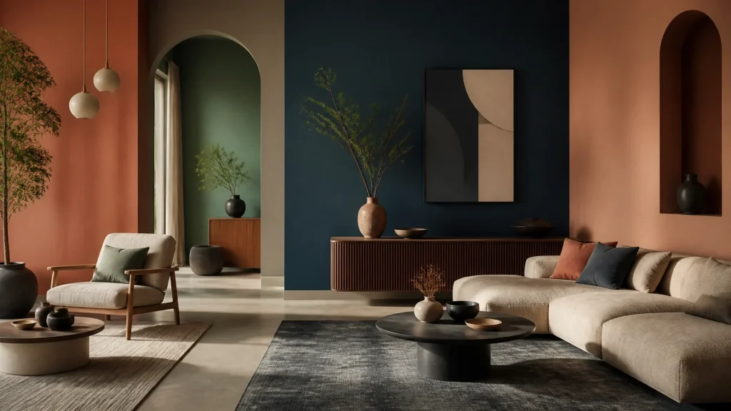 Tendances couleurs en décoration intérieure en 2026 : les teintes à adopter