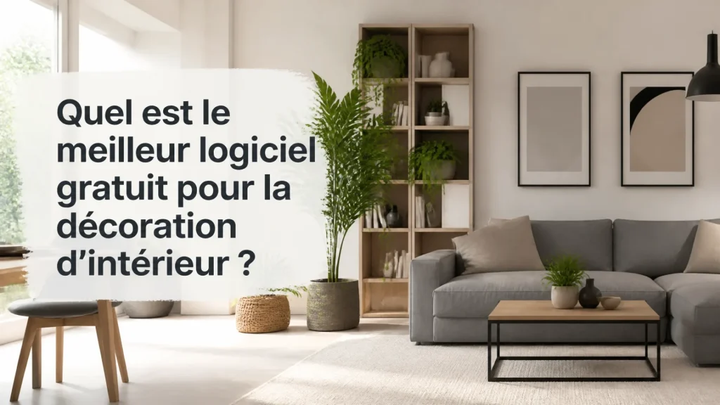 Quel est le meilleur logiciel gratuit pour la décoration d’intérieur ?