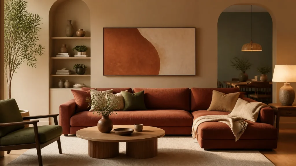 Tendances couleurs déco 2026 : Les teintes à adopter pour un intérieur chaleureux