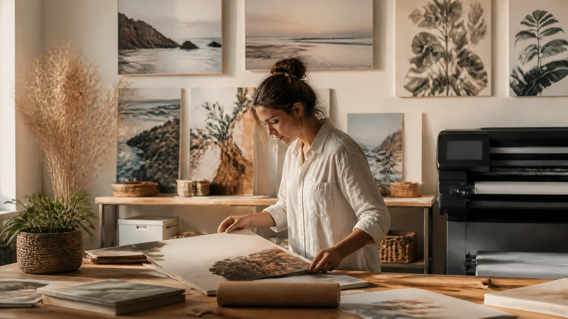 Quel est le produit le plus rentable à vendre depuis chez soi ? La décoration murale personnalisée